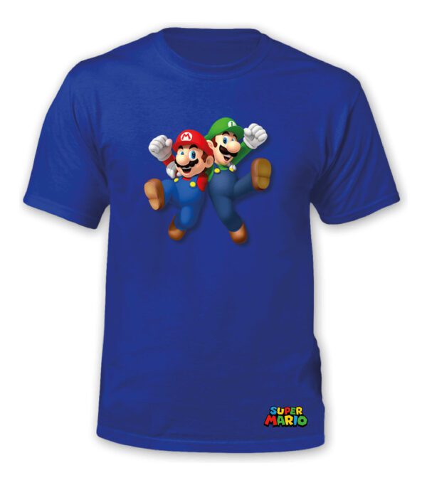 Polera Mario Bros Y Luigui - Ninteno - Pelicula - Estampakin - Imagen 11