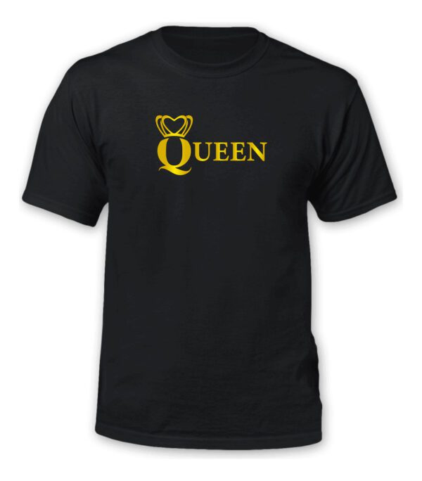 Polera Pareja Queen Kingg - Rey Reina - Amor - Estampaking
