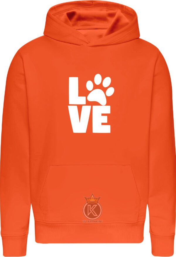 Poleron Love Perruno - Amor - Perrito - Animal - Estampaking - Imagen 15