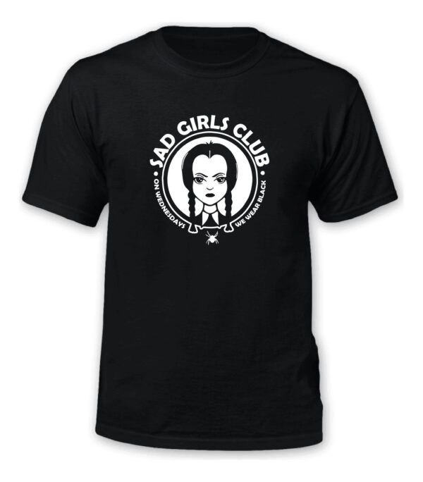 Polera Merlina Addams - Wednesday - Serie - Estampaking - Imagen 3