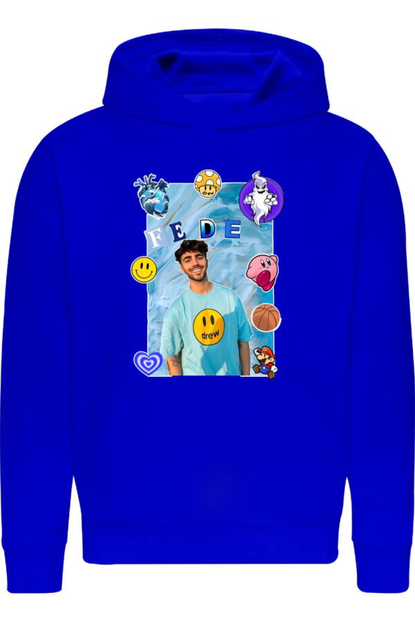 Poleron Fede Vigevani - Edicon 2 - Youtuber Drew - Justin - Estampaking