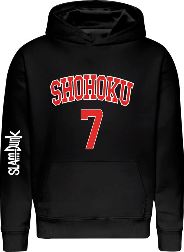 Poleron Shohoku 7 - Basketball - Slam Dunk - Juego - Pelota - 2023 - Estampaking - Imagen 3