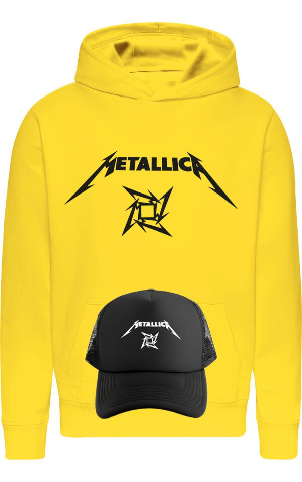 Poleron Metallica + Jockey Gorro - Thrash Meta - Rock - Musica - Estampaking - Imagen 16