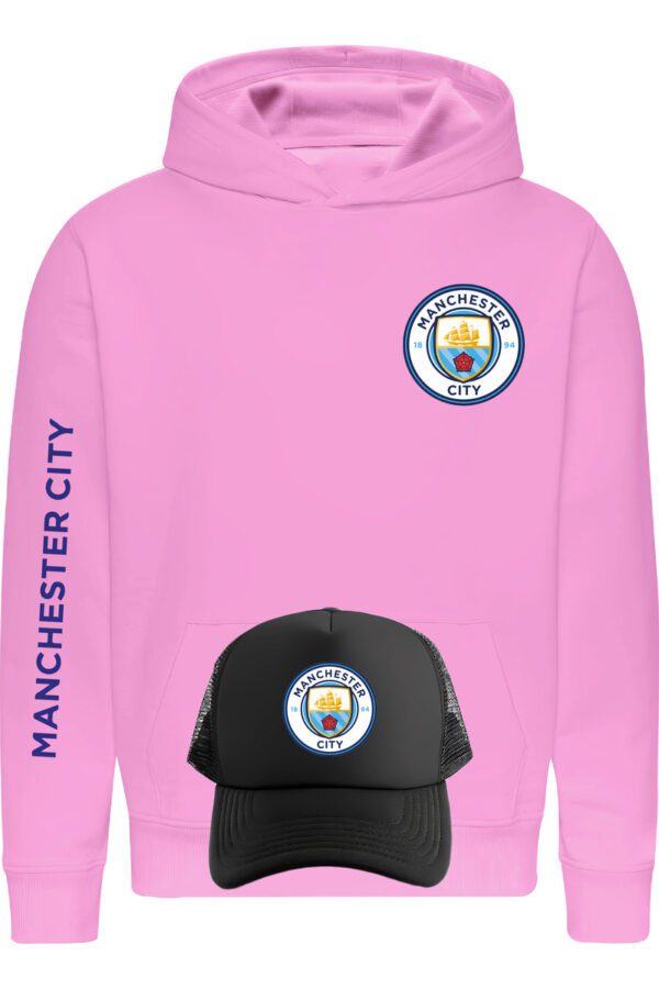 Poleron Manchester City Football Club + Gorro Jockey - Club De Fútbol - Estampaking - Imagen 25