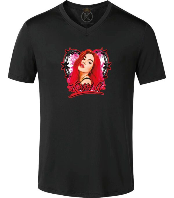 Polera Karol G - Bichota - Colombiana - V - Estampaking - Imagen 3