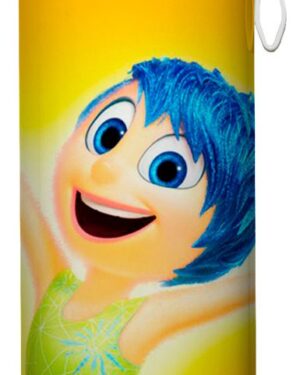 Botella Aluminio 750ml Alegria - Intensamente - Estampaking