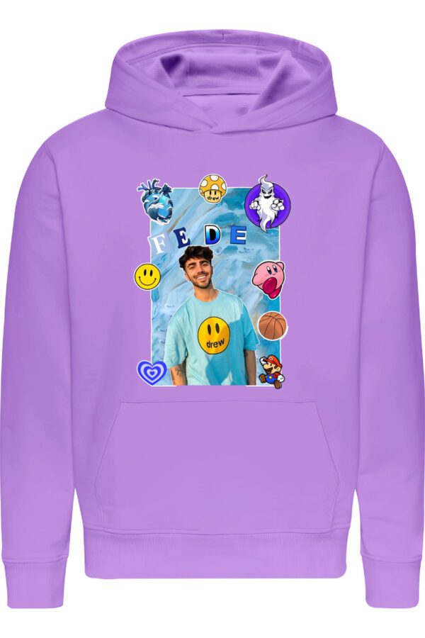 Poleron Fede Vigevani - Edicon 2 - Youtuber Drew - Justin - Estampaking - Imagen 15