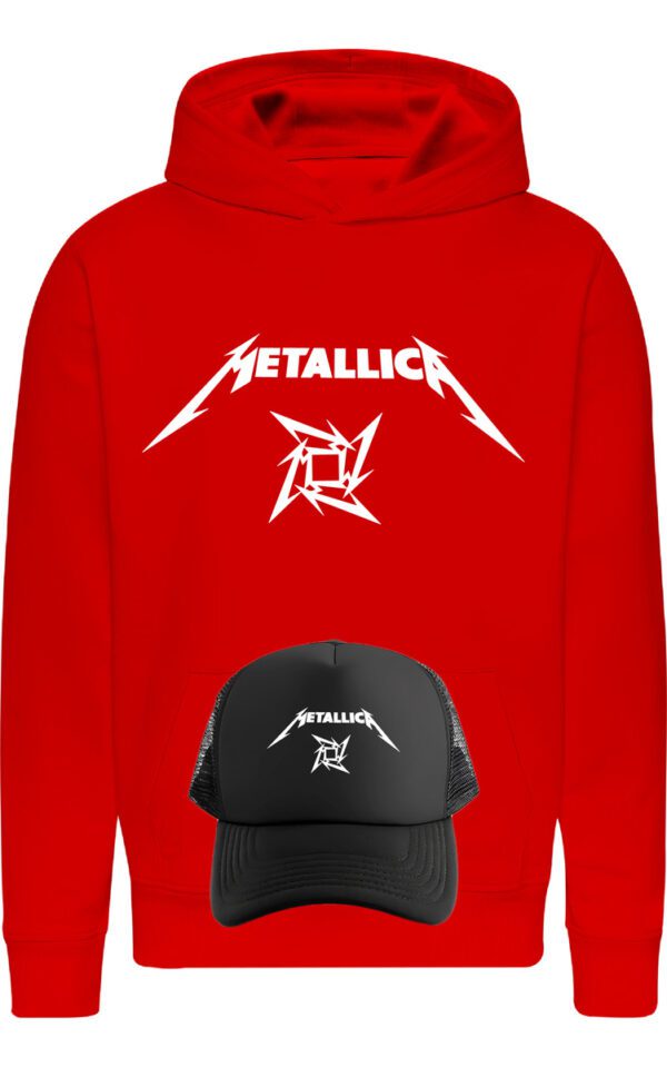 Poleron Metallica + Jockey Gorro - Thrash Meta - Rock - Musica - Estampaking - Imagen 31
