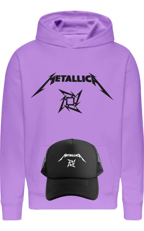 Poleron Metallica + Jockey Gorro - Thrash Meta - Rock - Musica - Estampaking - Imagen 19