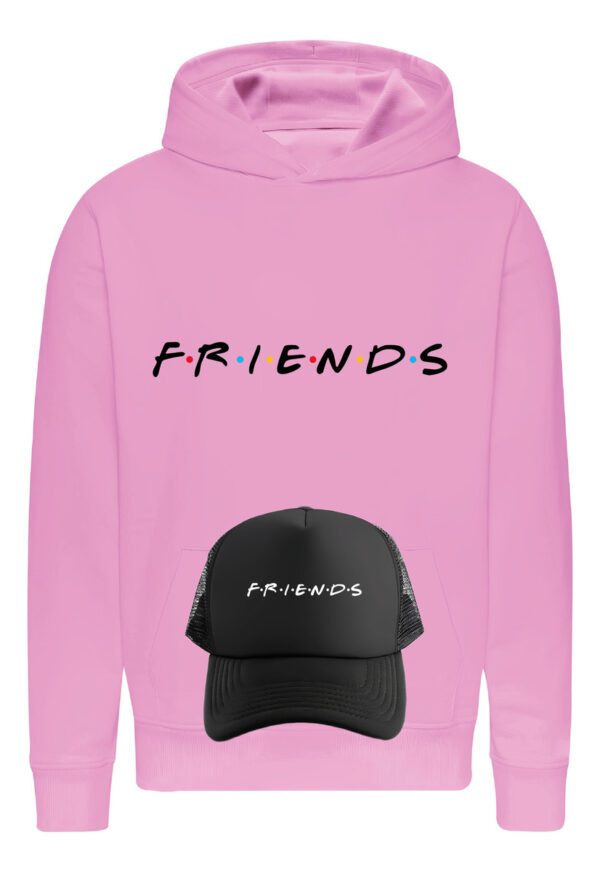 Poleron Friends + Gorro Jockey - Amigos - Serie - F·r·i·e·n·d·s - Estampaking
