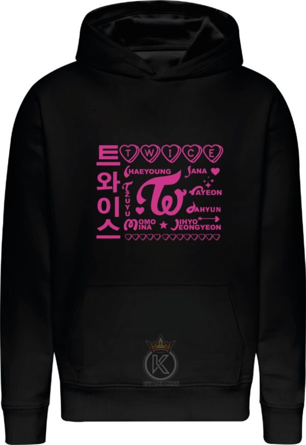 Poleron Twice - K-pop - Musica - Estampaking - Imagen 3