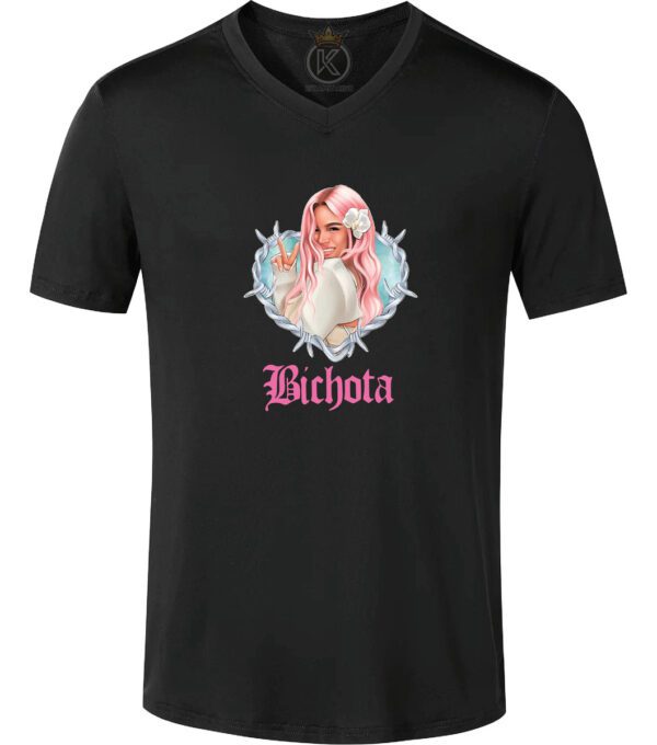Polera Karol G - Bichota - Rosa - V - Estampaking - Imagen 3