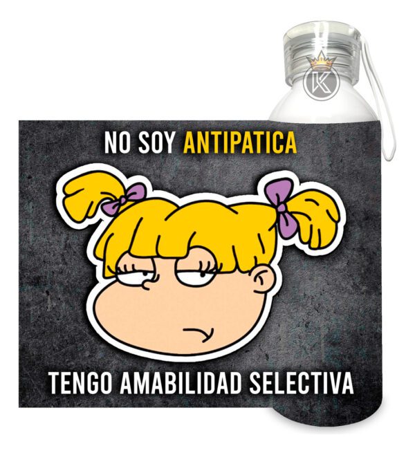 Botella De Aluminio 750ml Angelica - Rugrats - Estampaking - Imagen 2
