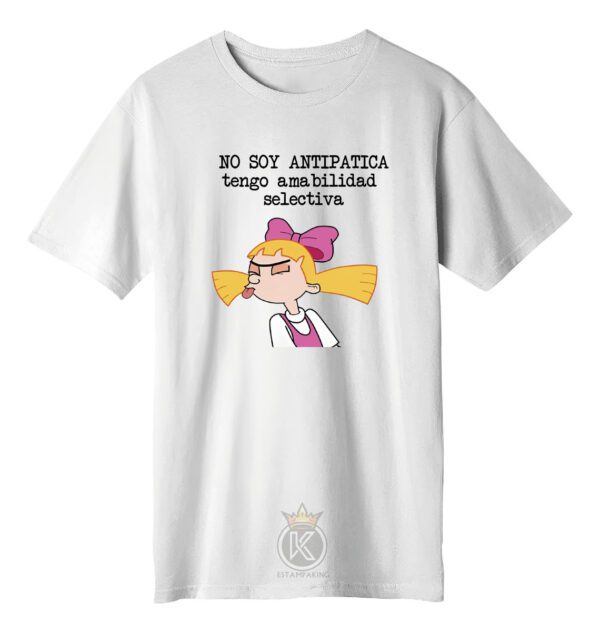 Polera Helga - Bienaventurada - Hey Arnold - A - Estampaking - Imagen 3