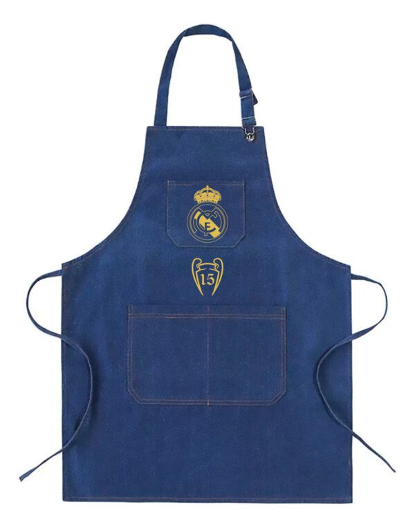 Pechera Delantal Parrillera Real Madrid - Camp - Estampaking