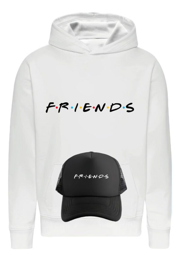 Poleron Friends + Gorro Jockey - Amigos - Serie - F·r·i·e·n·d·s - Estampaking - Imagen 7