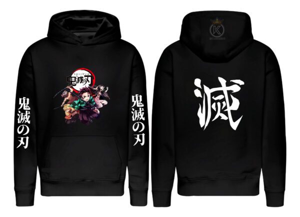 Poleron Demon Slayer Personajes - Kimetsu No Yaiba - Anime - Manga Serie - Estampaking - Imagen 4