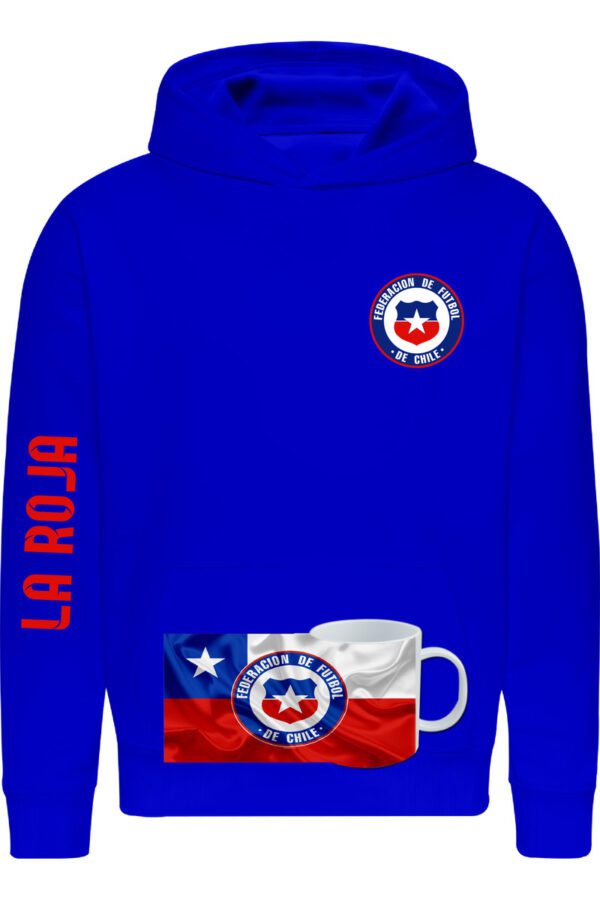 Poleron Selección De Fútbol De Chile - La Roja - Estampaking - Imagen 10