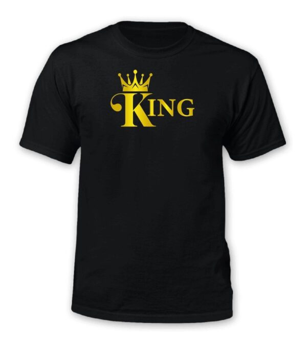Polera King Queen - Rey Reyna - Amor - Estampaking