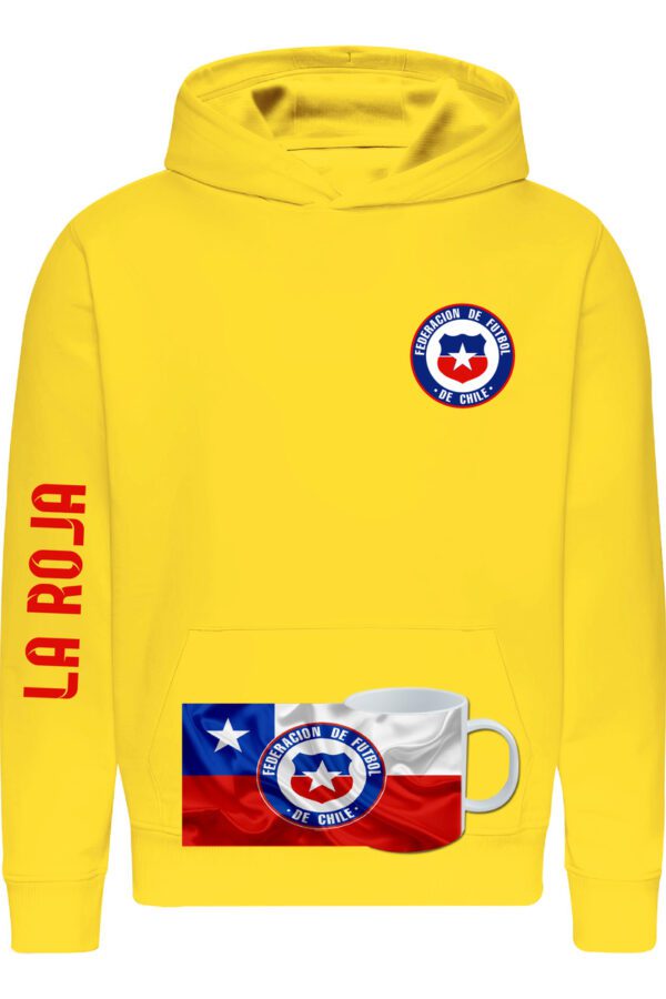 Poleron Selección De Fútbol De Chile - La Roja - Estampaking - Imagen 19