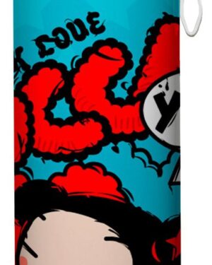 Botella De Aluminio 750ml Pucca - Surcoreana - Estampaking