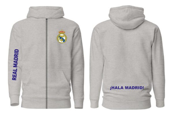 Poleron Con Cierre Real Madrid - Hala Madrid - Futbol Profesional - Estampaking - Imagen 10