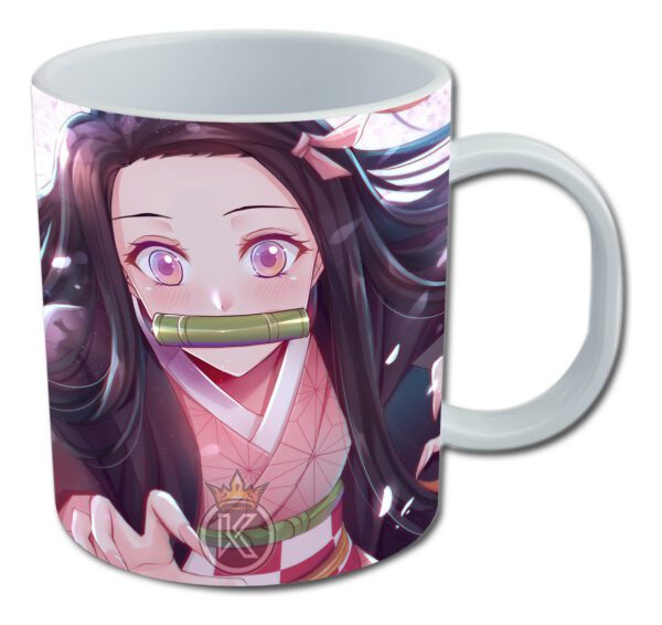Tote Bag Nezuko C + Tazon - Anime - Serie - Estampaking - Imagen 2
