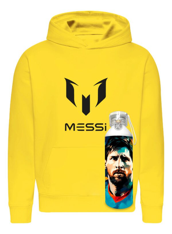 Poleron Lionel Andrés Messi + Botella En Aluminio 750ml - Futbol - Deporte - Estampaking - Imagen 6