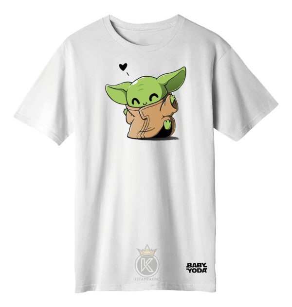 Polera Baby Yoda - Edicion - Grogu - Star Wars - Estampaking - Imagen 3