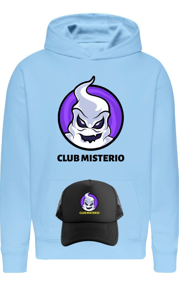 Poleron Club Misterio + Gorro Jockey - Fede - Youtuber 2 - Influencer - Edicion Morado - Estampaking - Imagen 19