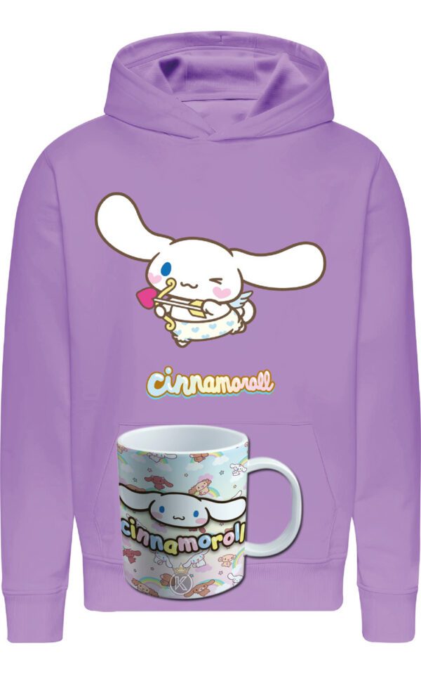 Poleron Cinnamoroll + Tazon - Hello Kitty - Perro En Forma De Nube - Personaje Amigable - Estampaking - Imagen 16
