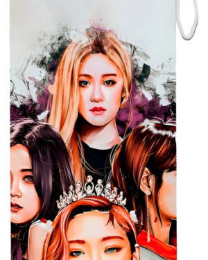 Botella De Aluminio 750ml Black Pink - Estampaking