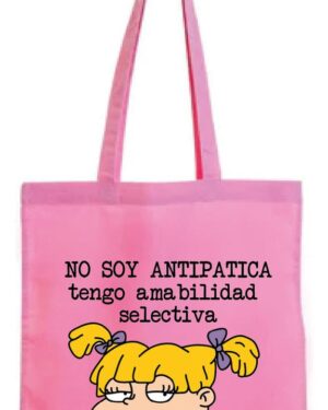 Tote Bag Bolsa Angelica R - Aventura Pañales - Estampaking