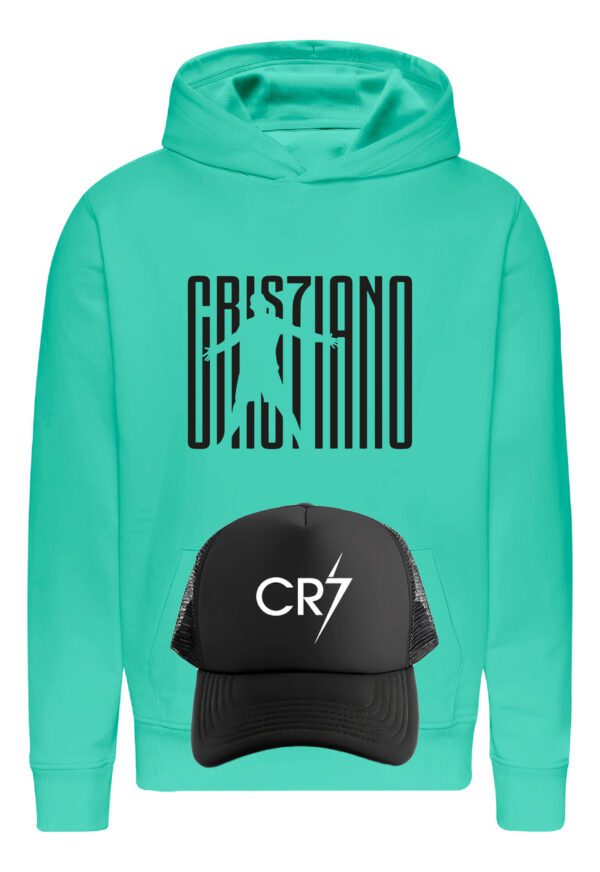 Poleron + Jockey Gorro Cristiano Ronaldo - Futbolista Portugués - Jugador - Fifa - Estampaking - Imagen 30