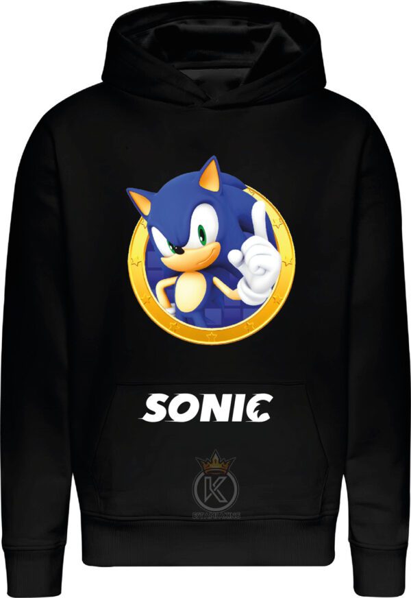 Poleron Sonic - Erizo - Videojuegos - Serie - Comics - Dibujos Animados - Niños Adultos - Estampaking - Imagen 5