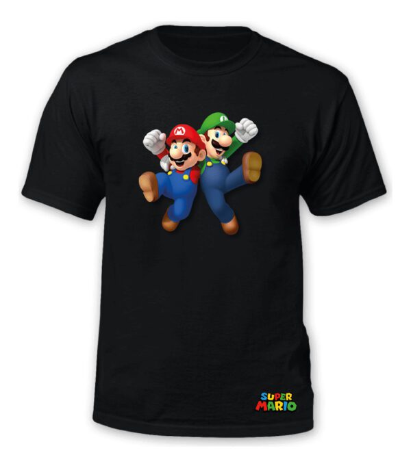 Polera Mario Bros Y Luigui - Ninteno - Pelicula - Estampakin - Imagen 7