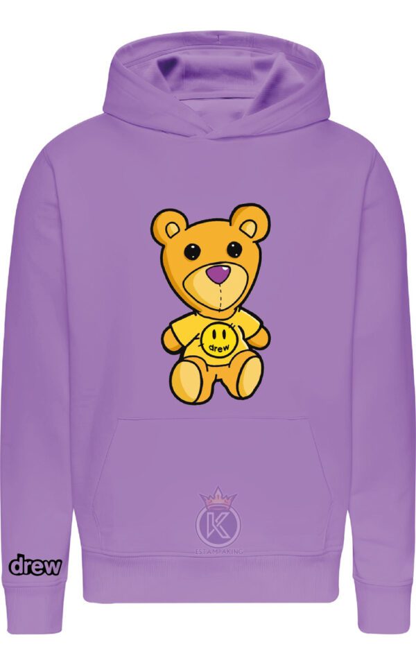 Polerón Drew Peluche - Justin Bieber - Oso - Estampaking