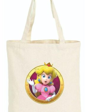 Tote Bag Bolsa Princesa Peach - Super Mario Br - Estampaking