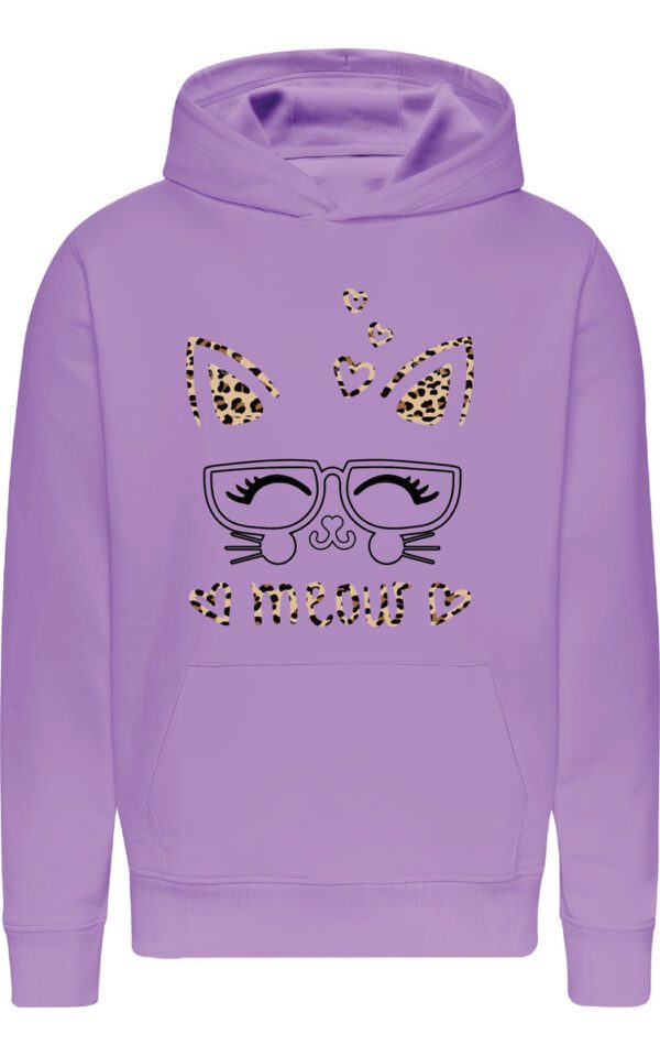 Poleron Gato Con Lente - Gatito - Animal Print - Meow - Estampaking - Imagen 9