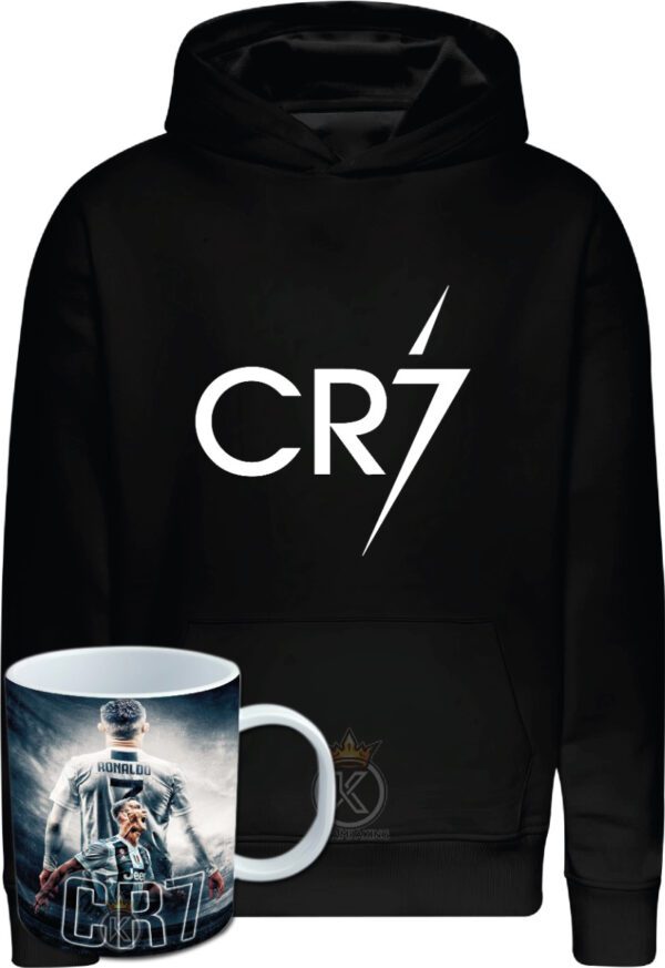 Poleron Cristiano Ronaldo + Tazon - Futbol - Deporte - Estampaking - Imagen 6