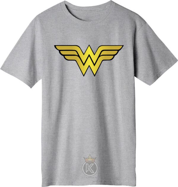 Polera Mujer Maravilla - Logo - Mujer Guerrera - Estampaking - Imagen 7