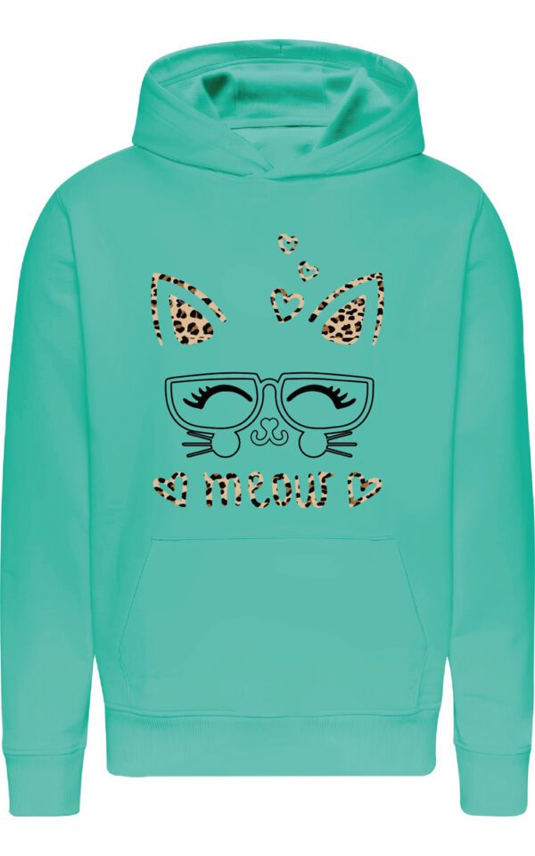 Poleron Gato Con Lente - Gatito - Animal Print - Meow - Estampaking - Imagen 13