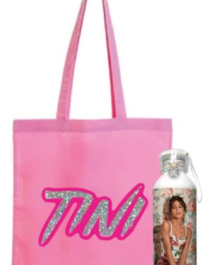 Tote Bag Tini + Botella En Aluminio 750ml R - Estampaking