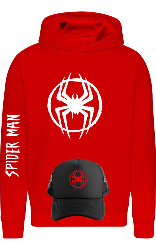 Poleron + Jockey Gorro Spiderman - Spider Man - Marvel - Multiverso - Pelicula 2023 - Estampaking - Imagen 19