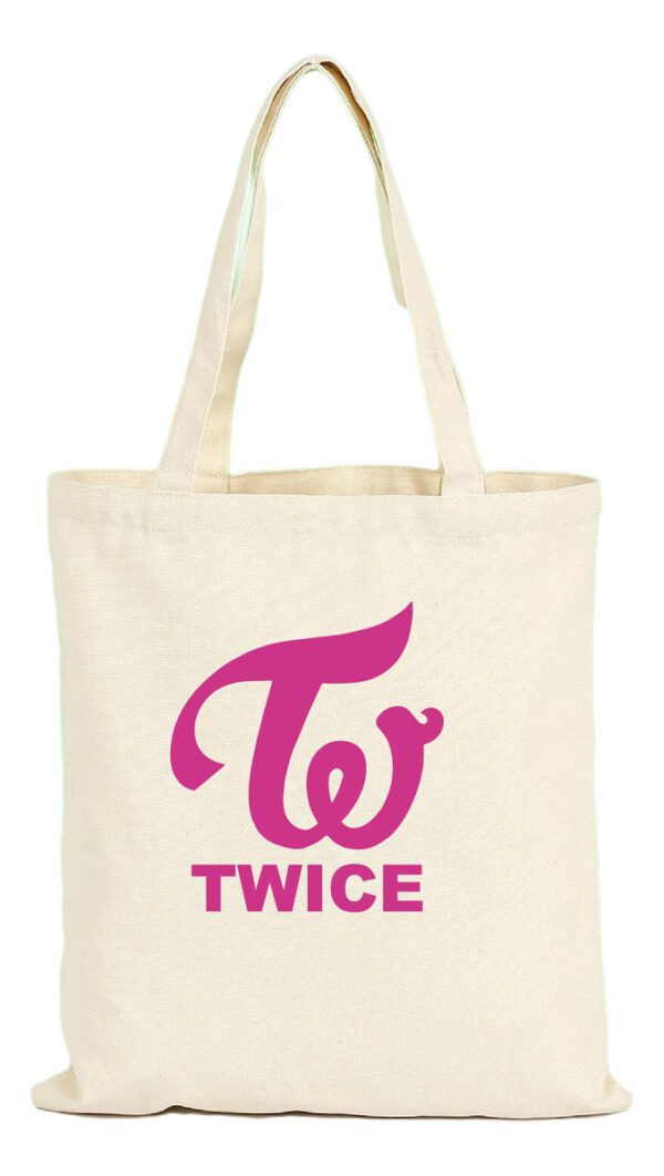 Tote Bag Bolsa Twice - Grupo Femenino Surcorea - Estampaking