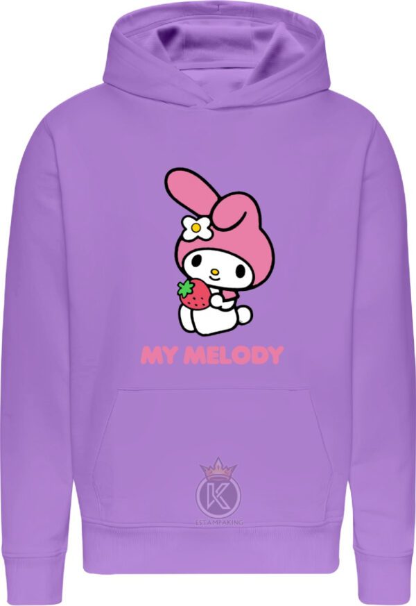 Poleron My Melody - Sanrio - Hello Kitty - Coneja Blanca- Serie - Infantil - Japonesa - Estampaking - Imagen 11