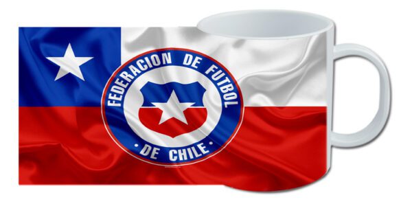 Poleron Selección De Fútbol De Chile - La Roja - Estampaking - Imagen 2