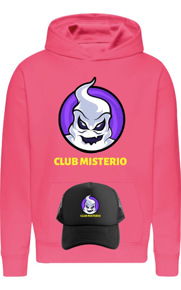 Poleron Club Misterio + Gorro Jockey - Fede - Youtuber 2 - Influencer - Edicion Morado - Estampaking - Imagen 30