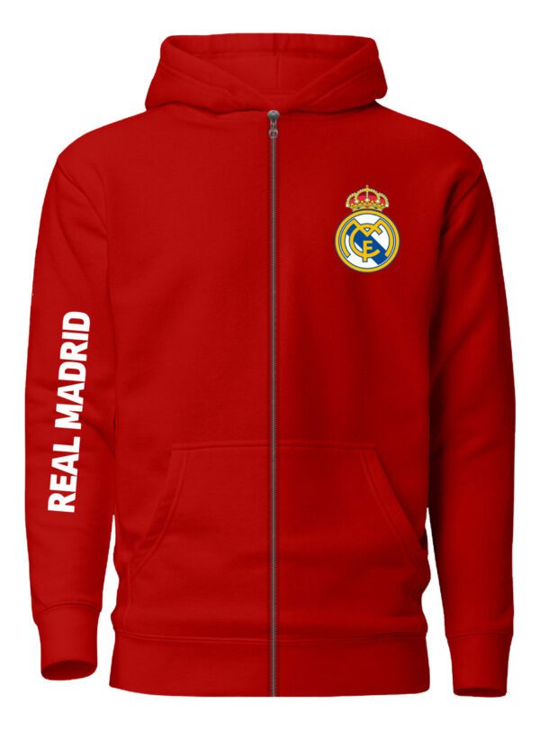 Poleron Con Cierre Real Madrid - Hala Madrid - Futbol Profesional - Estampaking - Imagen 14