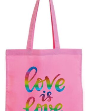 Tote Bag Bolsa Amor Es Amor - Lgbt - Estampaking